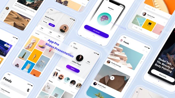 Videohive App Pro Application Promo Slides Presentation 30993776