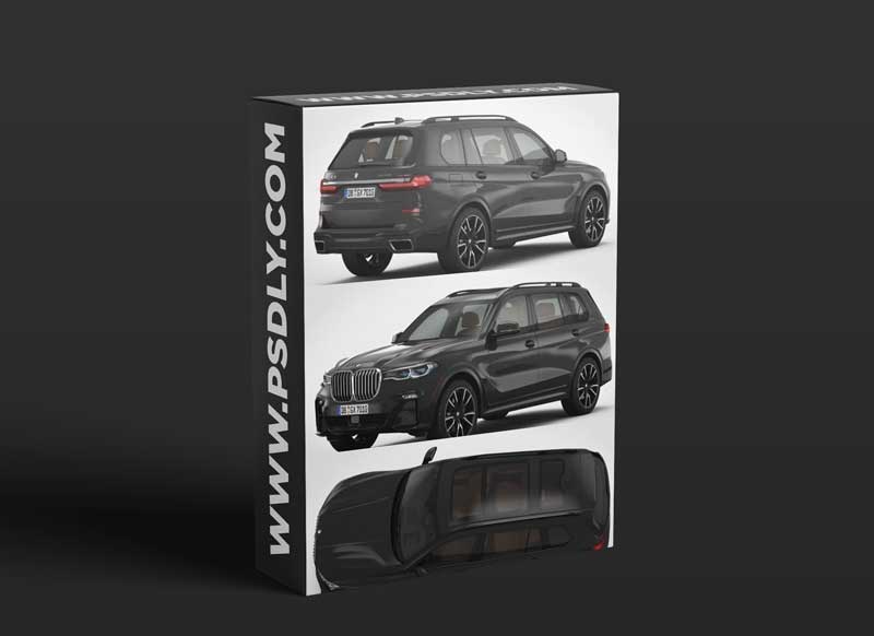 BMW X7 2019 3D Model