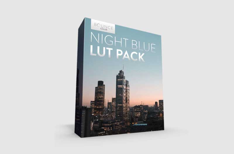 Bounce Color - NIGHT BLUE LUT Pack