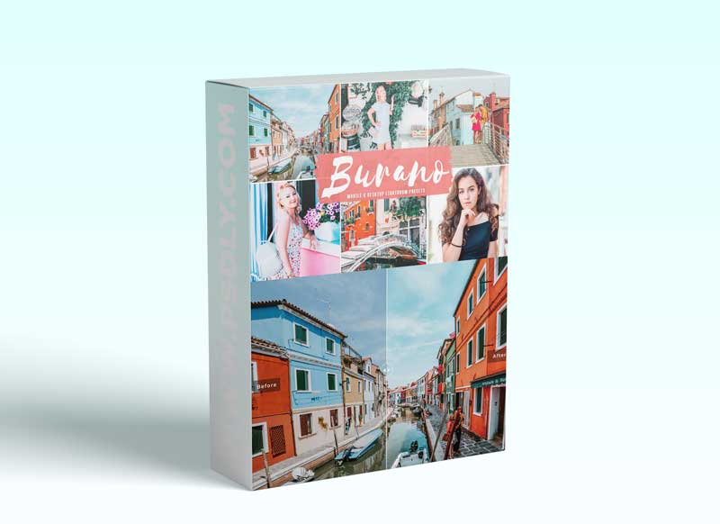 Burano Mobile & Desktop Lightroom Presets