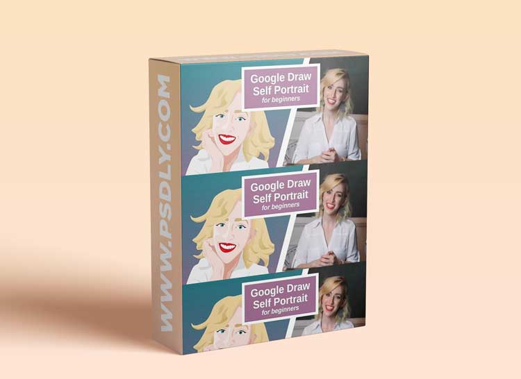 Create a Vector Self Portrait in Google Drawing