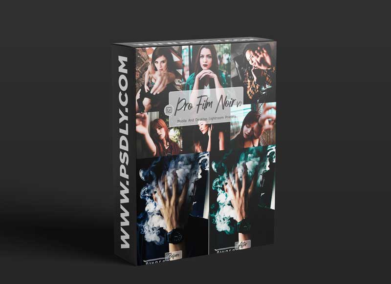 CreativeMarket - 07 Pro Film Noir Desktop& Mobile LR 5982523