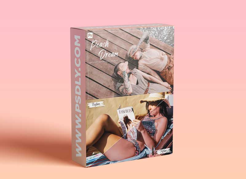 CreativeMarket - 08 Dream Peach Ps Action ACR LUT 5869696