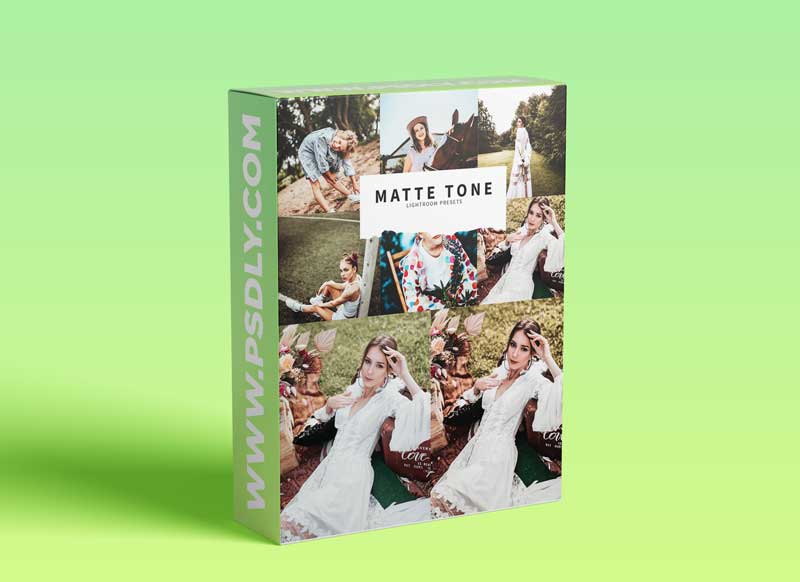 CreativeMarket - 10 Matte Tone Lightroom Presets 5978543