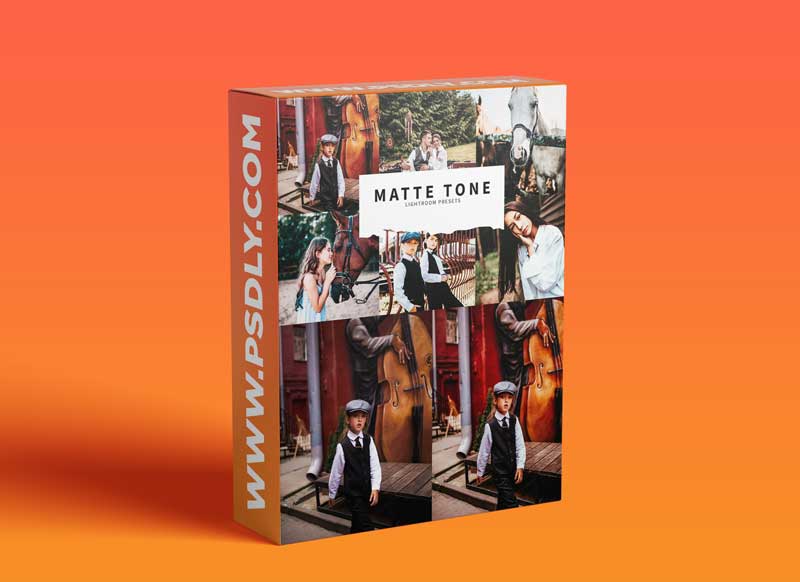 CreativeMarket - 10 Matte Tone Lightroom Presets 5978544