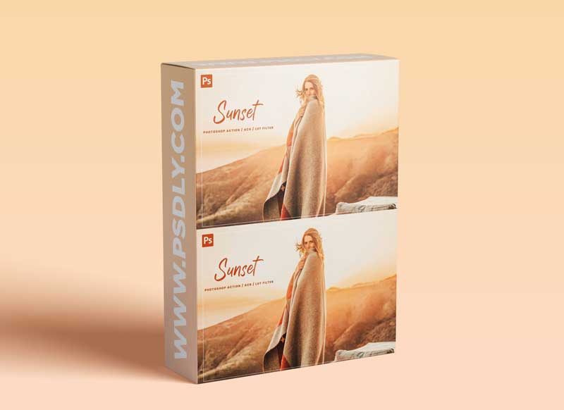 CreativeMarket - 10 Sunset Ps Action ACR LUT Filter 5890168