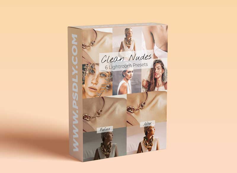CreativeMarket - Clean Nudes - Lightroom Preset Pack 5864126