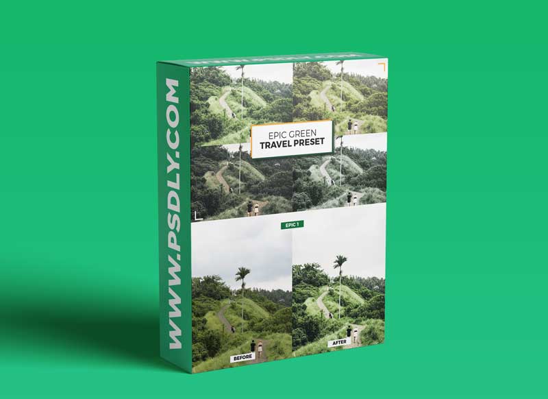 CreativeMarket - Epic Green Travel Lightroom Presets 5963169