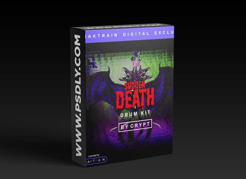 Cryptic x Traktrain Sudden Death Drum Kit