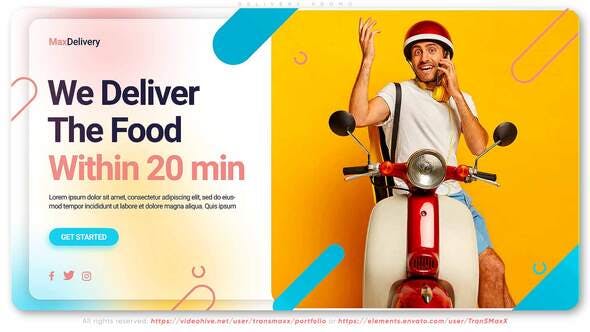 Videohive Logistic Delivery Service Promo 31005676