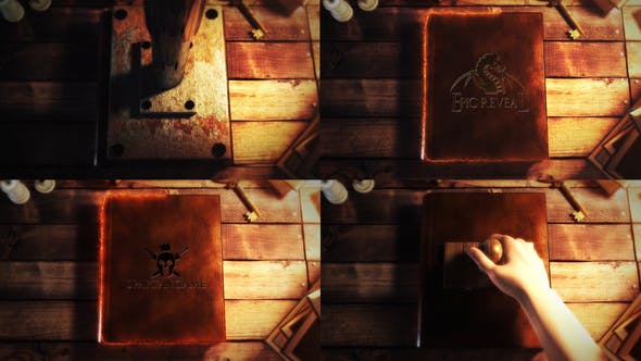 Videohive Epic Book Logo Reveals 31162952