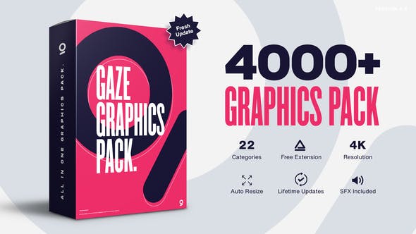 Videohive Graphics Pack 4000+ Animation Pack V4.5 25010010