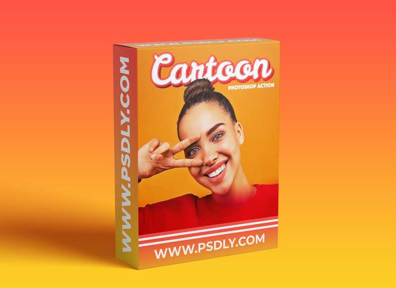 GraphicRiver - Cartoon Photoshop Action 30296295