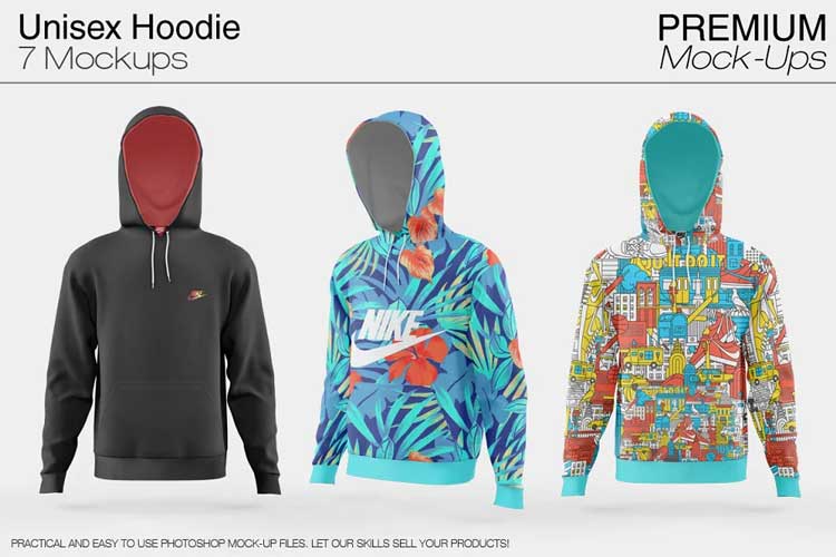 Graphicriver Unisex Hoodie Mockup Set 20361941