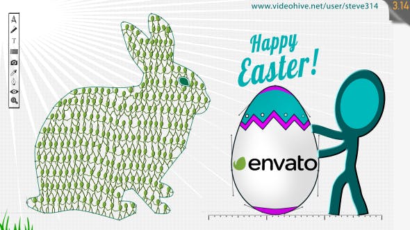 Videohive Easter Ecard 15089929