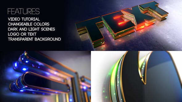 Videohive Futuristic Logo 31011224
