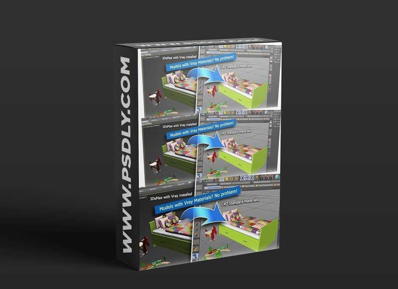 MaxToC4D v5.0 for Cinema 4D