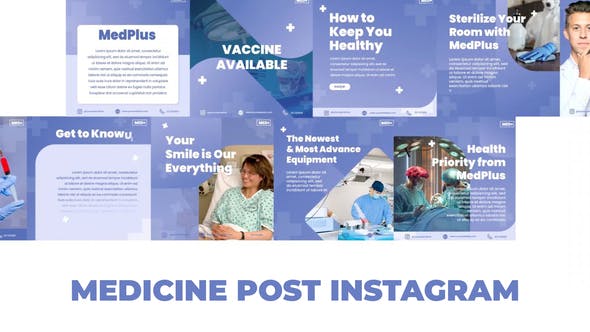 Videohive Medicine post istagram 30680677