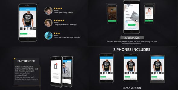 Videohive Mobile App 10304294