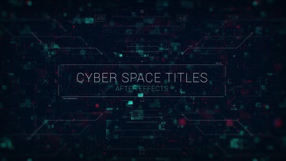 Videohive Cyber Space Titles & Trailer 31366373
