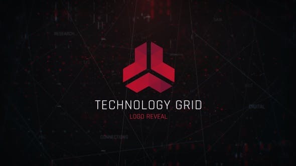 Videohive Technology Grid Logo 31041412