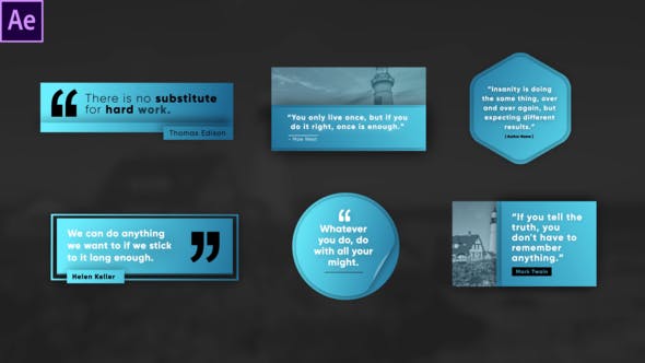 Videohive Trendy Quote Titles 31023133
