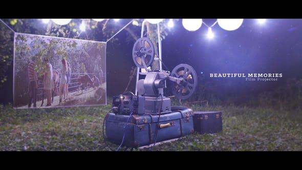 Videohive Beautiful Memories Film Projector 22717188