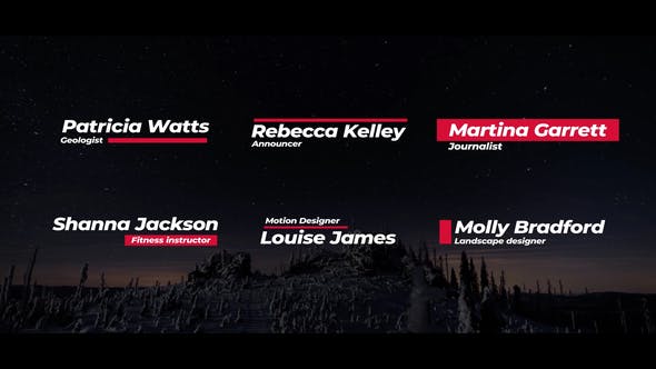 Videohive Creative Lower Thirds 29696794