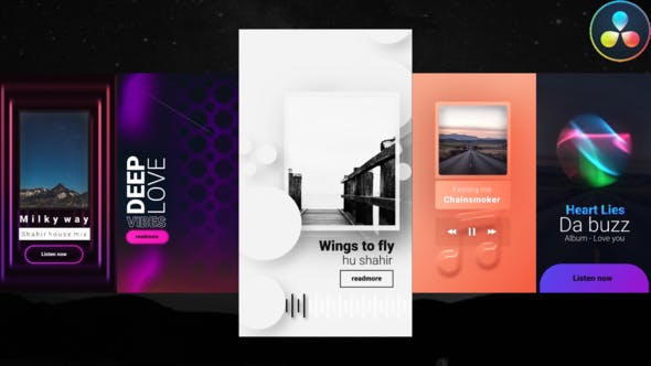 Videohive Instagram Unique Music Stories 30171103