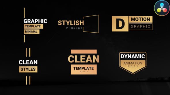 Videohive Motion Trendy Titles 29839590