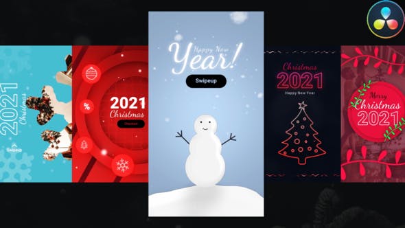 Videohive Christmas Instagram Stories 29766990