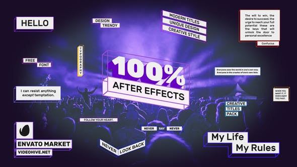 Videohive Title Line Box 21902508