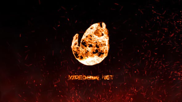 Videohive Fire Logo 12363070
