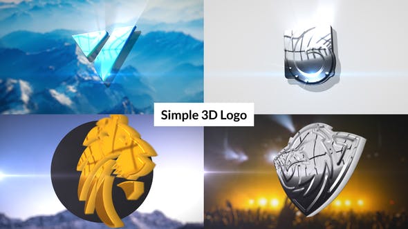 Videohive Simple 3D Logo Intro 30987091