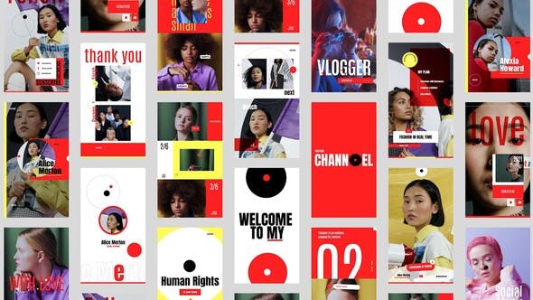 Videohive Youtube Channel Stories Pack 31131999