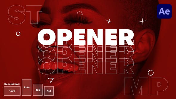 Videohive Rhythmic Opener 30351665