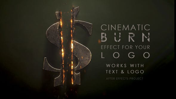 Videohive Shatter Burn Logo 30899408