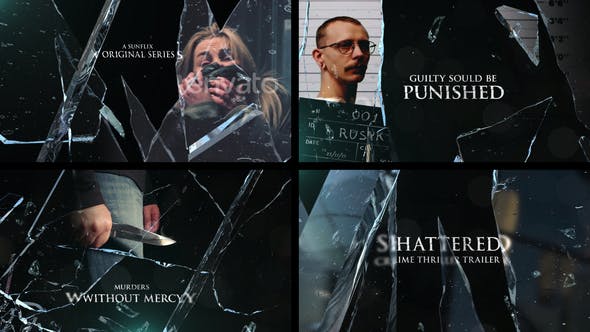 Videohive Shattered Crime Thriller Opener 31238261