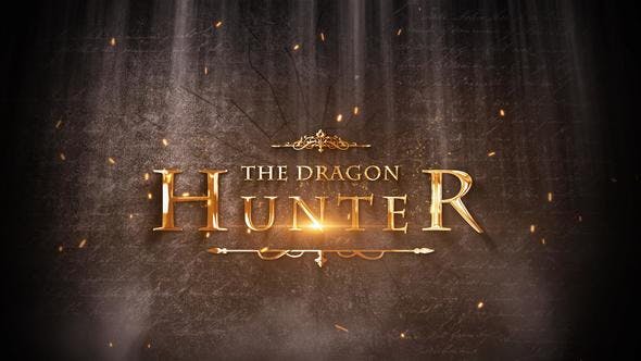 Videohive Dragon Hunter The Fantasy Trailer 22034292