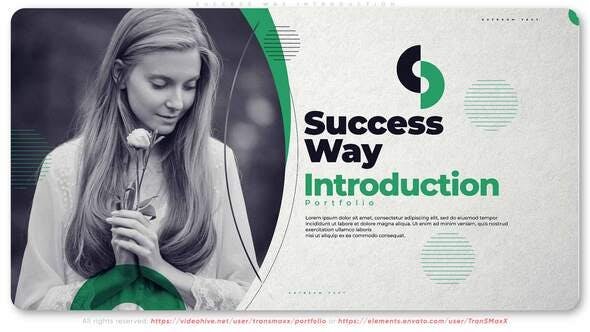 Videohive Success Way Introduction 31104070