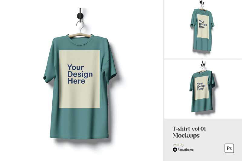 T-shirt - Mockup FH W4WXVRZ