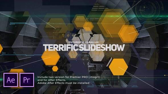 Videohive Terrific Futuristic Slideshow 31083219