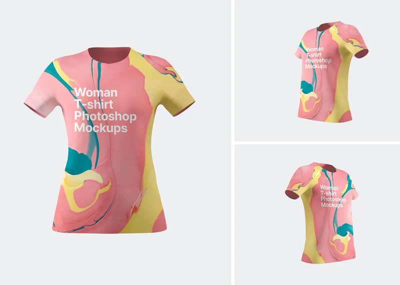 Woman T-Shirt Mockups