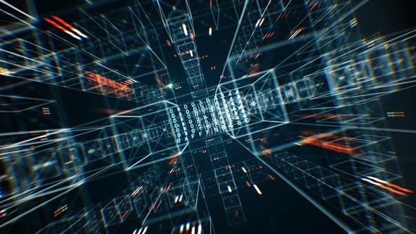 Videohive Tech Tunnel Logo 22974812