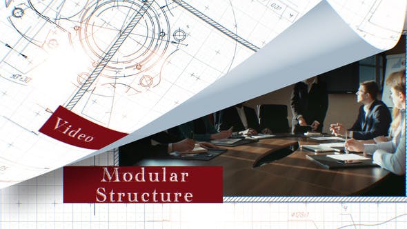 after effects template blueprint slideshow architect real estate videohive envato