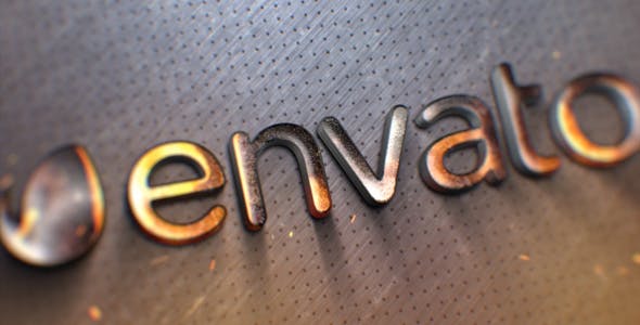 Videohive Grunge Fire Logo Reveal 19907859