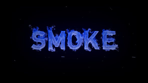 Videohive Smoke Text Fx 31150045