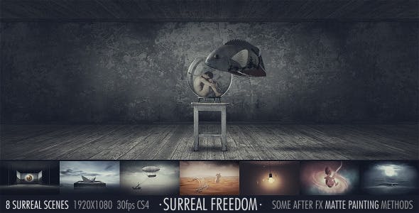Videohive Surreal Freedom 6103444