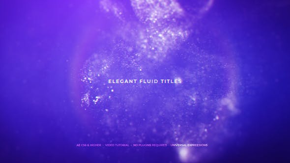 Videohive Elegant Fluid Titles 29197619
