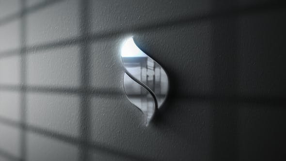Videohive Volumetric Wall Shadow Logo 30984784